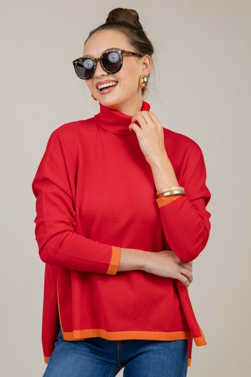 Contrast Edge Turtleneck, Red - 1031-90h-Edit.jpg