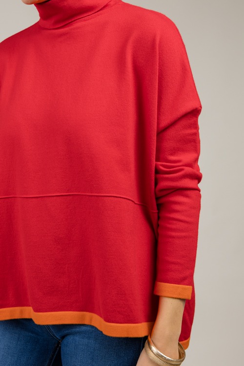 Contrast Edge Turtleneck, Red - 1031-91-Edit.jpg