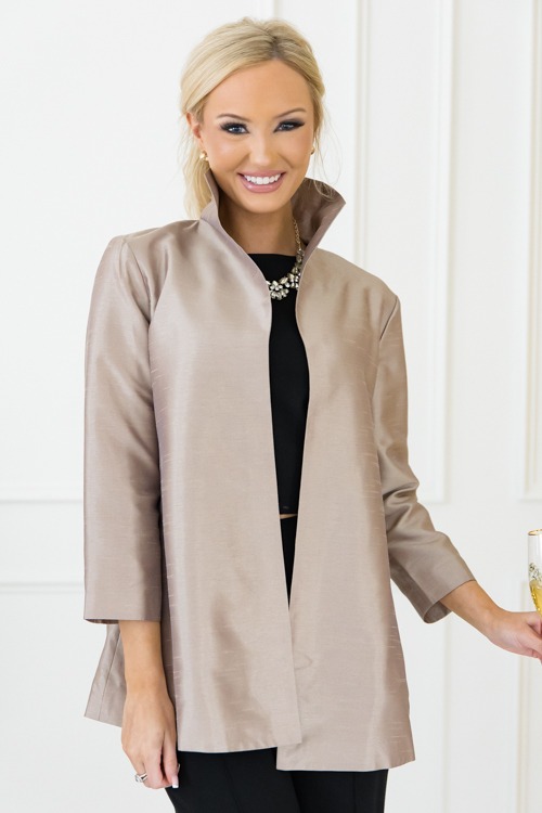 Luxe Flare Jacket, Taupe - 1101-267h.jpg