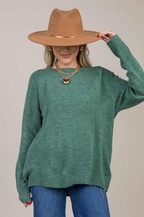 Button Wrist Sweater, Green - 1104-107.jpg