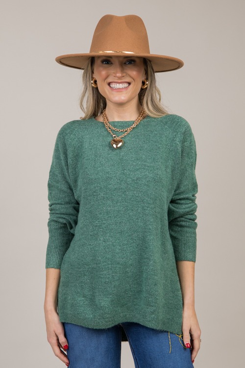 Button Wrist Sweater, Green - 1104-108.jpg