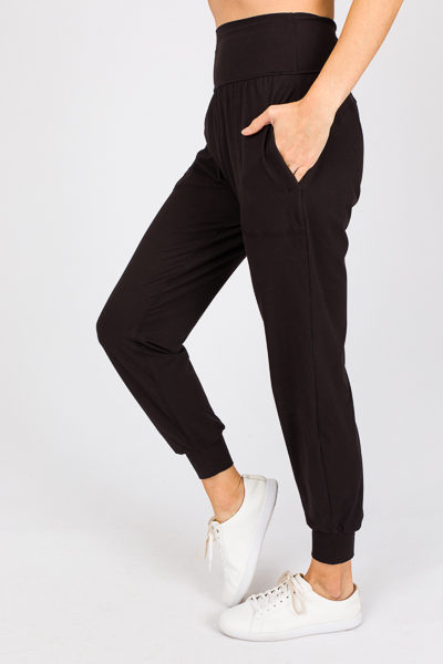 Butter Joggers, Black