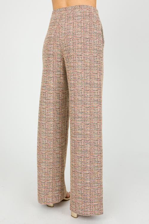 Women's Tweed Trousers with Broad Waistband, Up to…