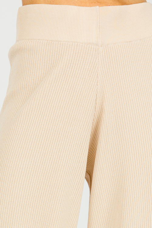 Rib Pants, Natural