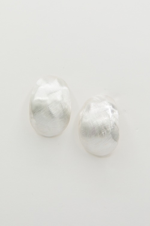 Sav Statement Round Earring, Silver - 2K9A1794.jpg