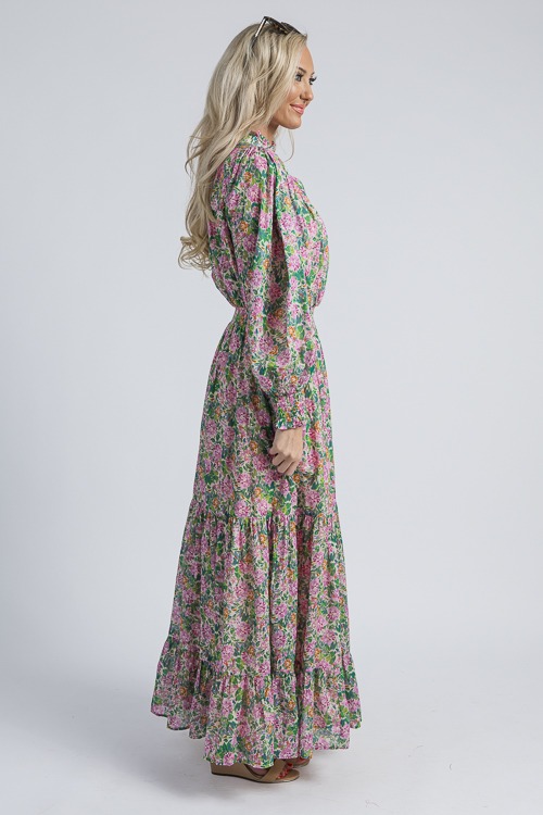 Kinsley Floral Maxi, Green/Pink - 4K7A0651.jpg