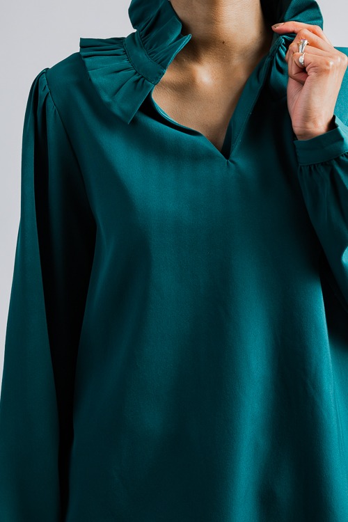 Faith Ruffle Blouse, H Green - 4K7A0814.jpg