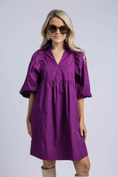 Lynlee Babydoll Dress, Eggplant - 4K7A1397.jpg