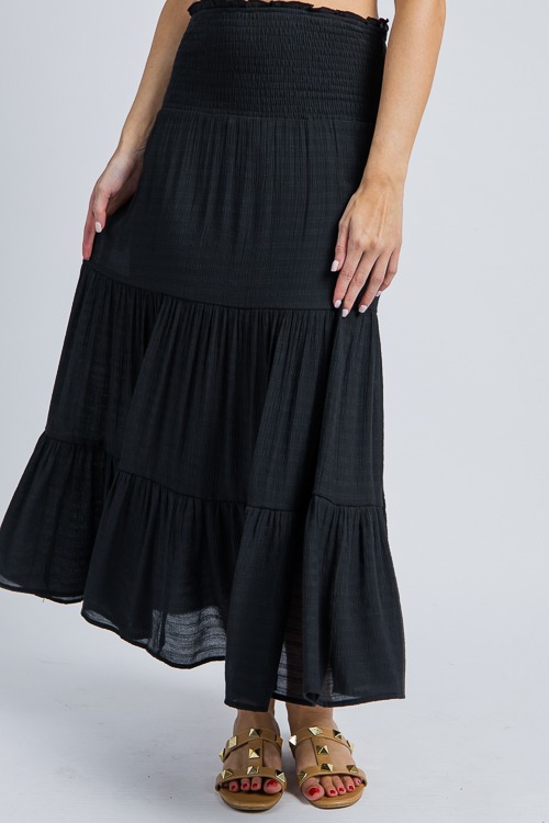 Smock Waist Maxi Skirt, Black - 4K7A1746h.jpg