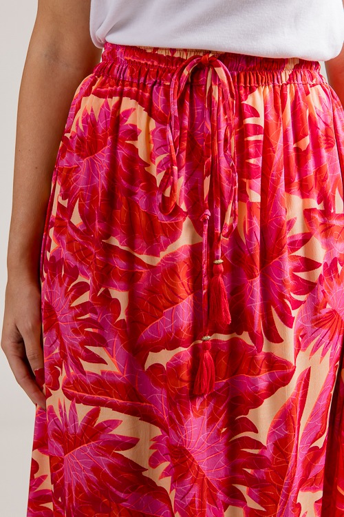 Leaf Print Maxi Skirt, Pink - 4K7A2015.jpg