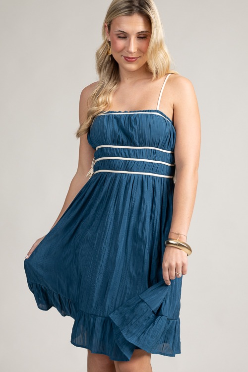 Tie Detail Dress, Marine Blue - 4K7A2568.jpg