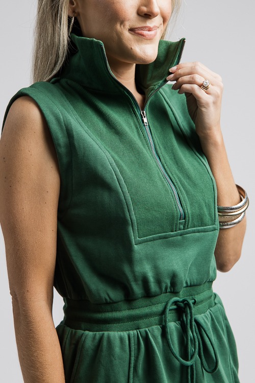 Athleisure Zip Dress, H. Green - 4K7A2730.jpg