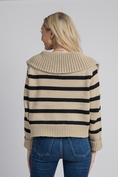 Collared Stripe Sweater, Beige/ - 4K7A2902.jpg