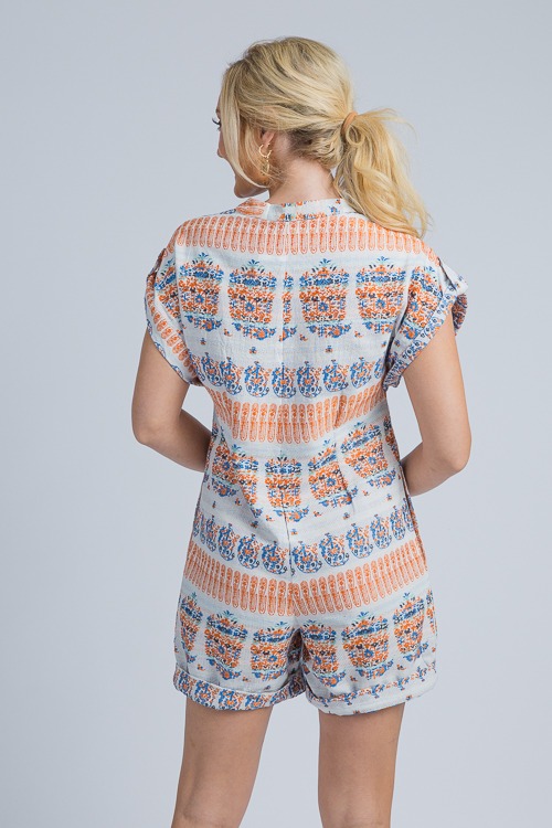 Embroidery Button Romper, Ivory/Orange - 4K7A7388.jpg