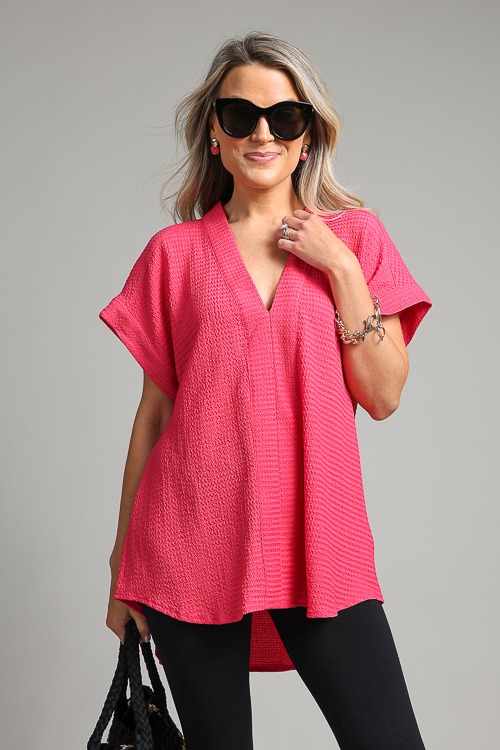 Haley Texture Top, Fuchsia - 4K7A7771p.jpg