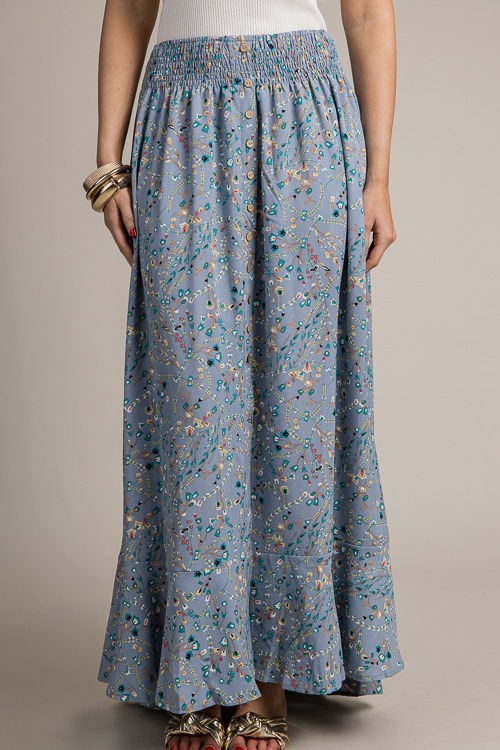 Floral Vines Button Maxi Skirt - 4K7A9709p.jpg