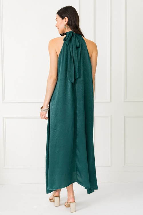 Satin Halter Maxi, H. Green - 4K7A9993.jpg