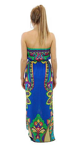 Tubular Maxi Dress - Dresses - The Blue Door Boutique