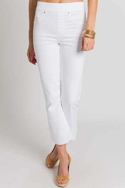 SPANX, Jeans, Spanx Cropped Flare Jeans