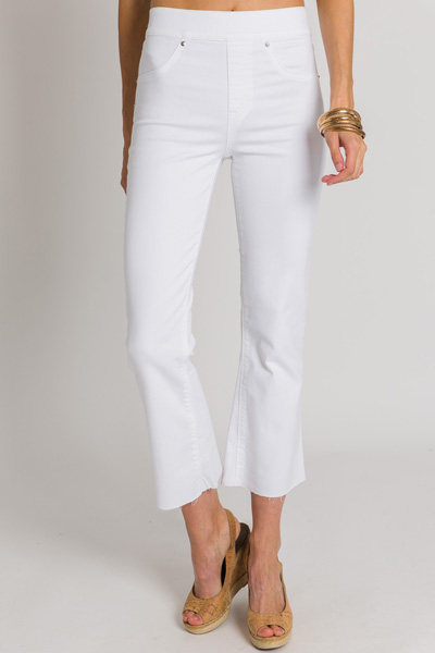 Spanx Flare Jeans White