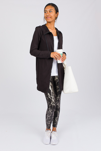 Butter Zip Tunic Jacket, Black - New Arrivals - The Blue Door Boutique