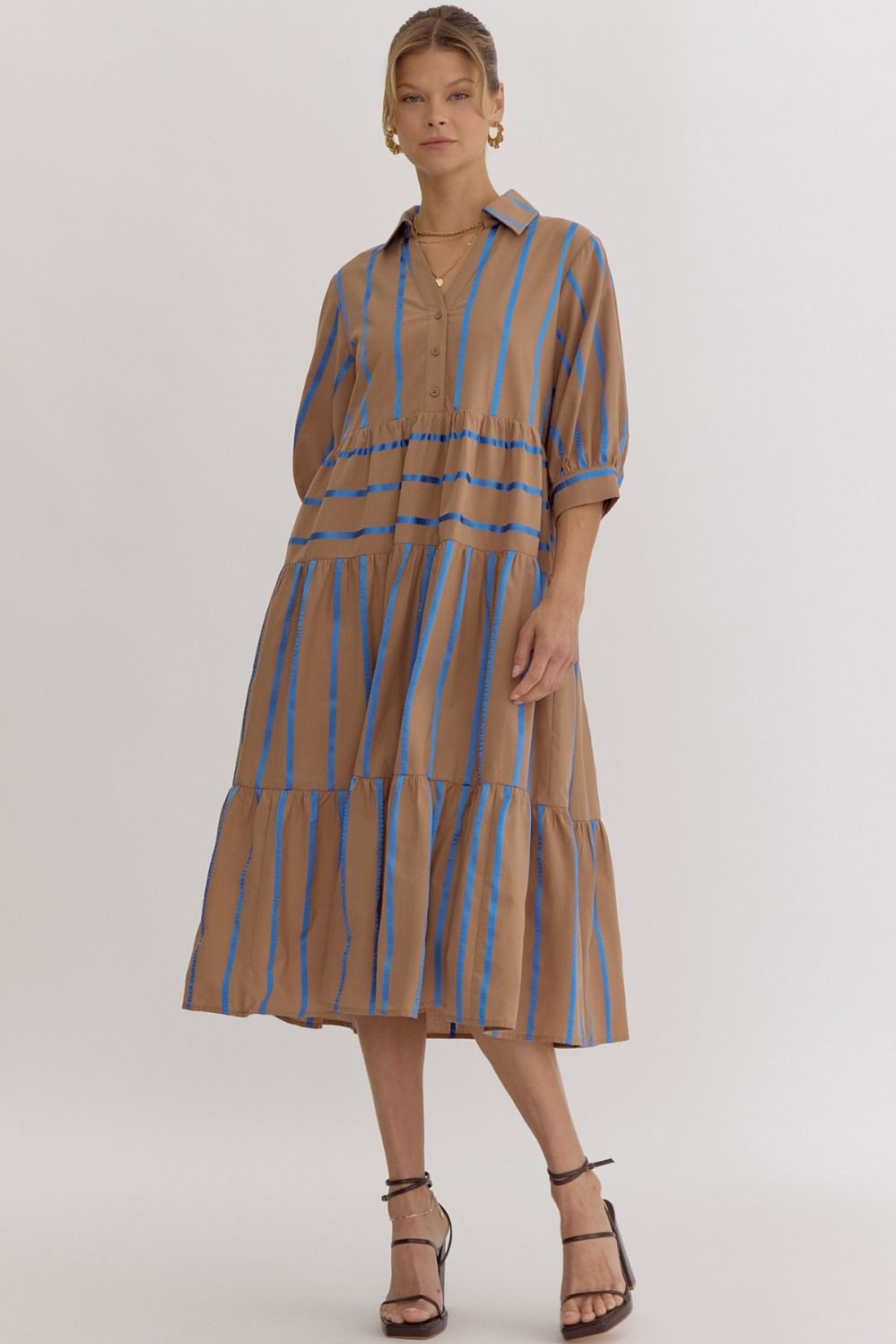 Ribbon Stripe Tiered Midi, Mocha - entro_fashion_dress_d23973_052124_0002.jpg